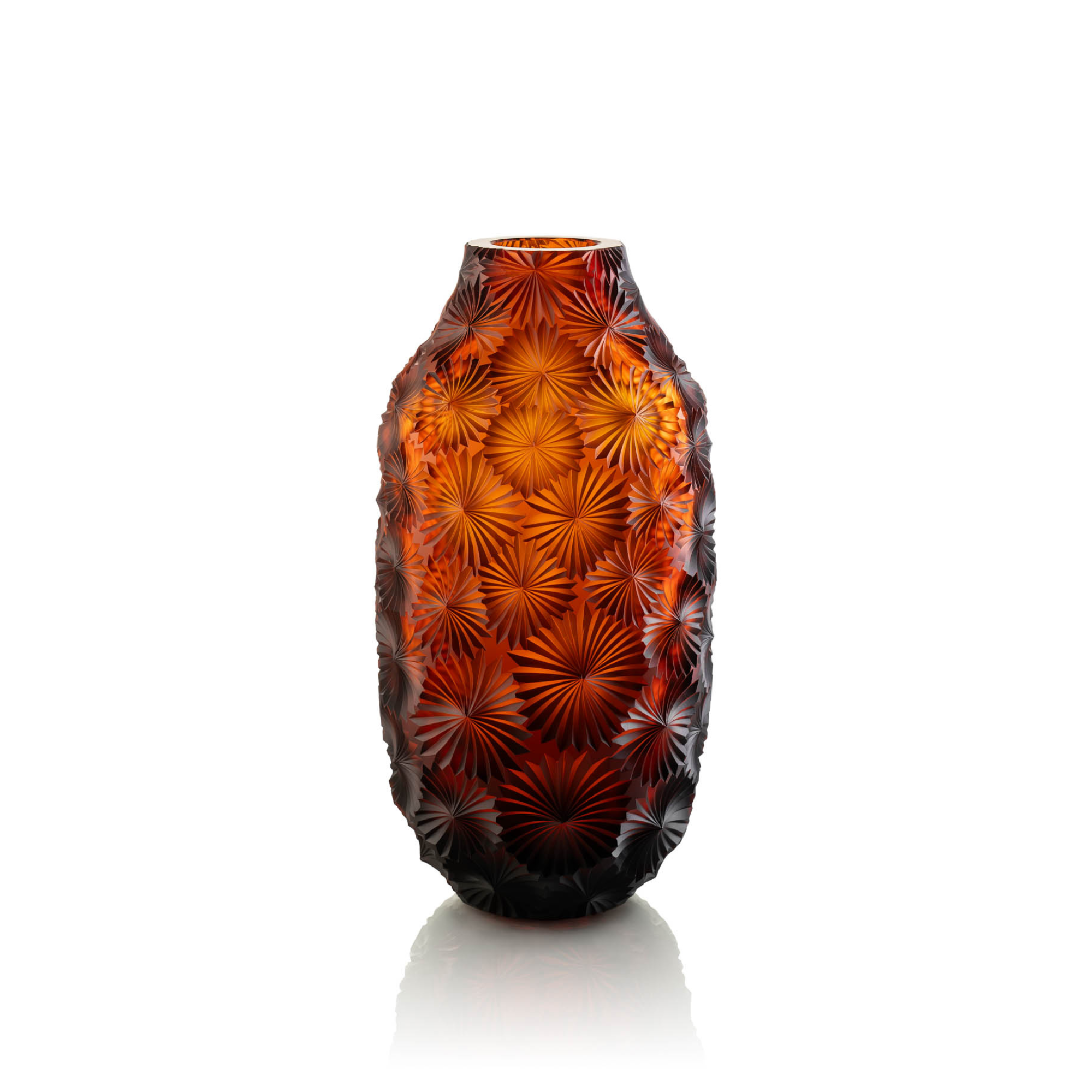 Vase MAYA Heroine 33 cm Amber
