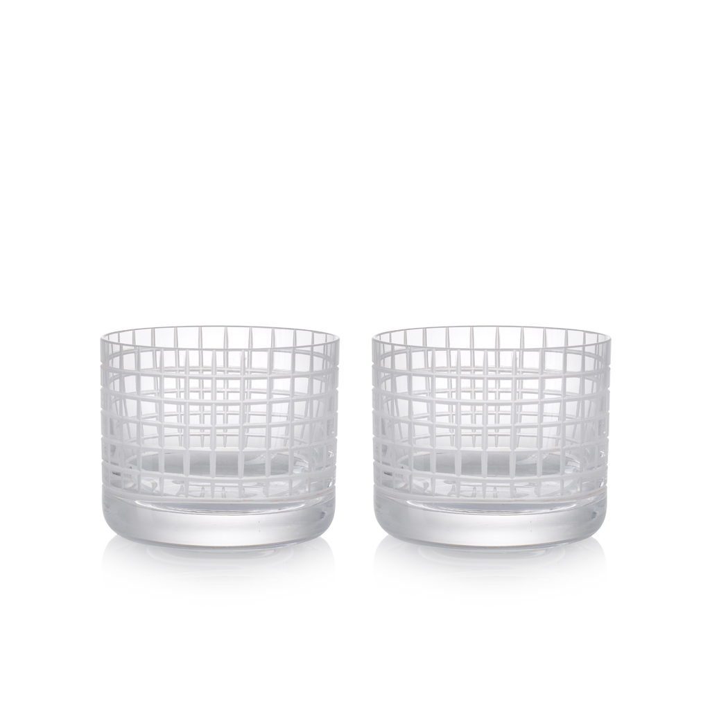 Sklenice na whiskey Quadrata 250 ml, sada 2 kusů