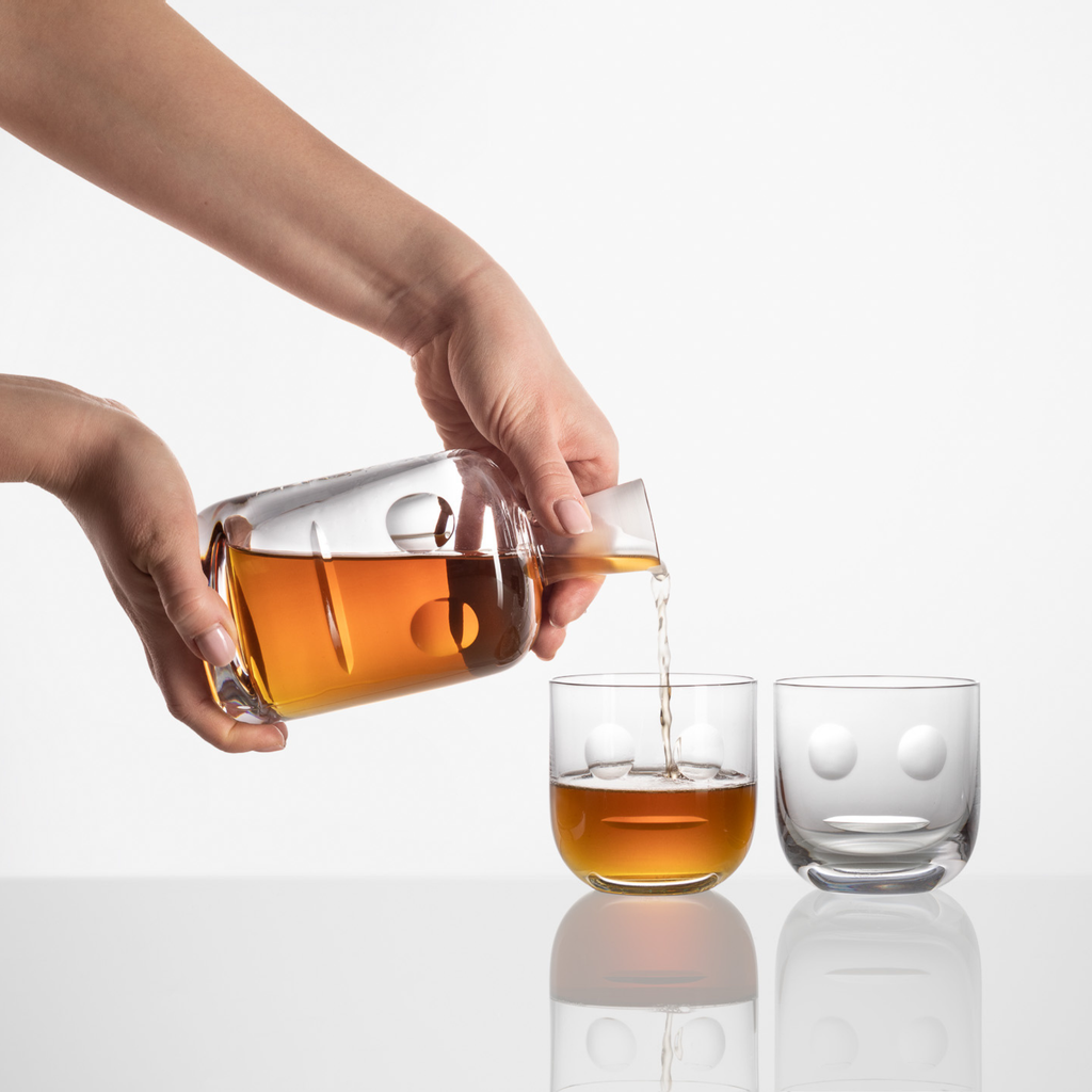 Karafa Mr. K. + 2 sklenice