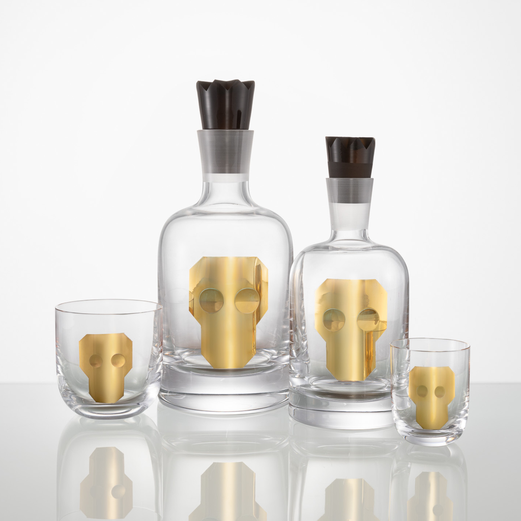 Shot glass Hamlet Gold, Set of 2