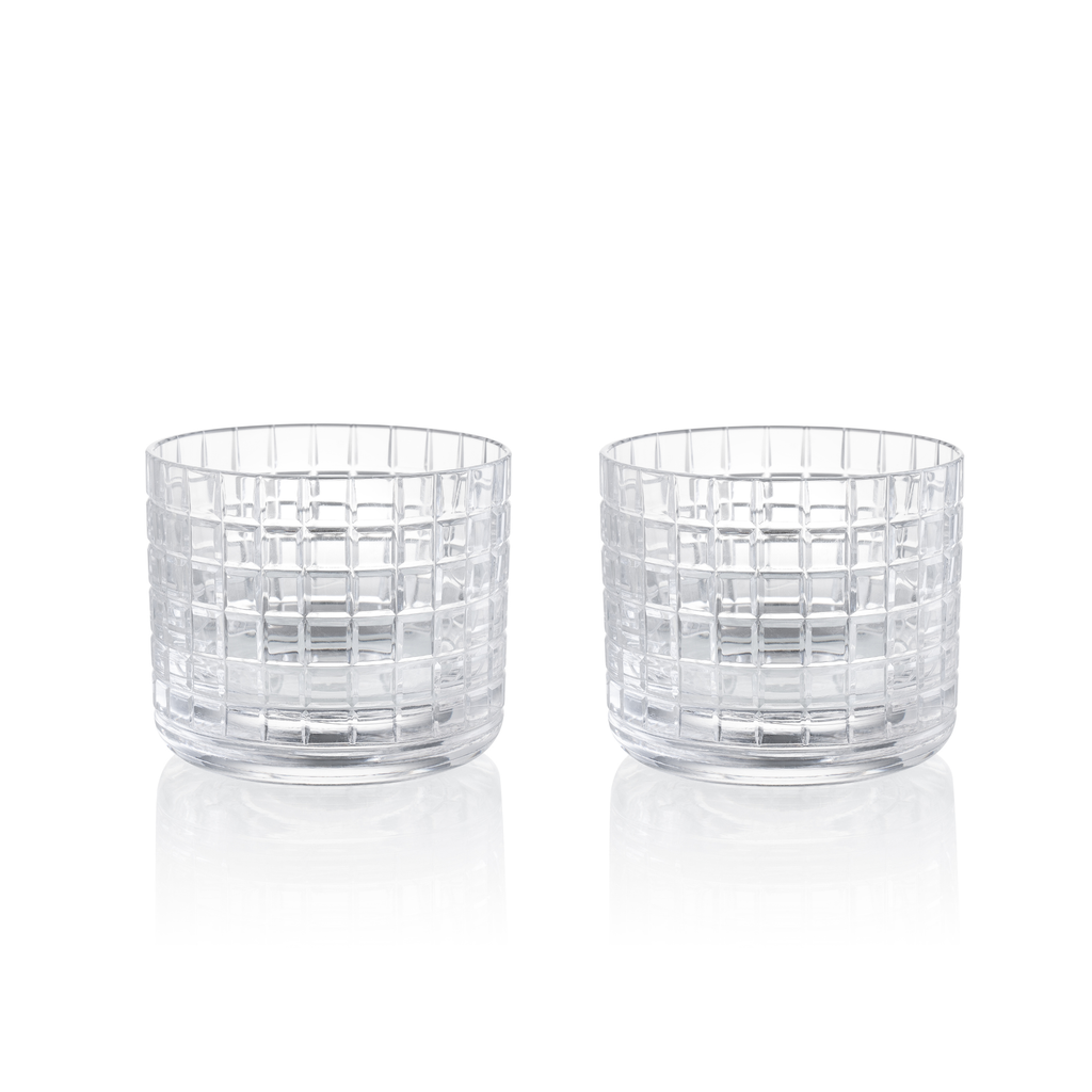 Whiskey Glass Quadrata 200 ml Gloss, Set of 2
