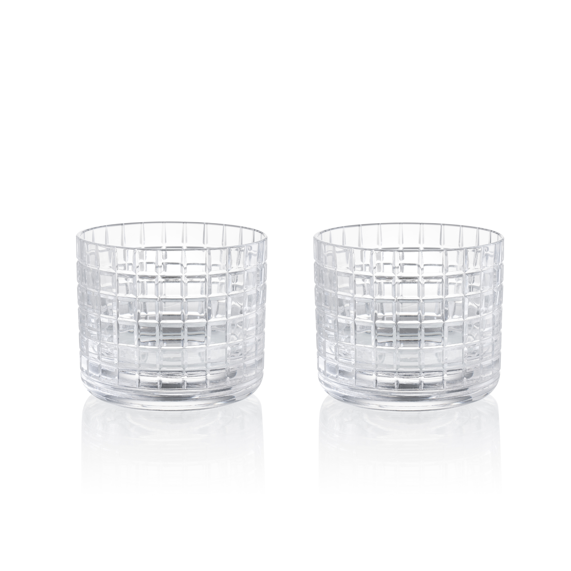 Whiskey Glass Quadrata 200 ml Gloss, Set of 2